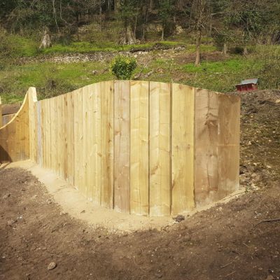 copse and loggers fencing